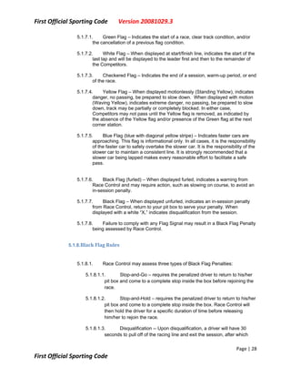 First Sporting Code V20081029.3