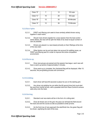 First Sporting Code V20081029.3