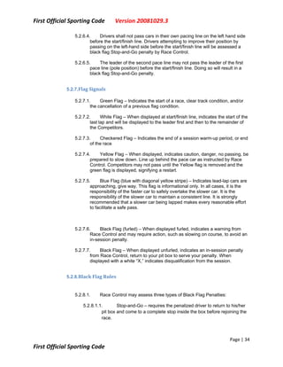 First Sporting Code V20081029.3