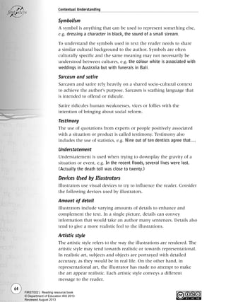 First steps - Reading resource book | PDF