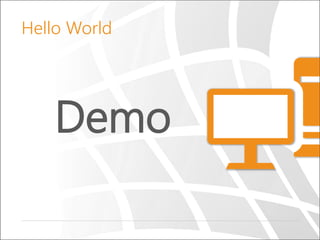 Hello World

Demo

 