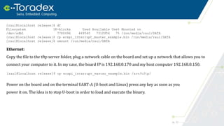 First Steps Developing Embedded Applications using Heterogeneous Multi ...