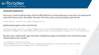 First Steps Developing Embedded Applications using Heterogeneous Multi ...