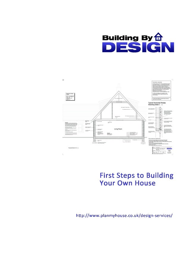 First steps to building your own house