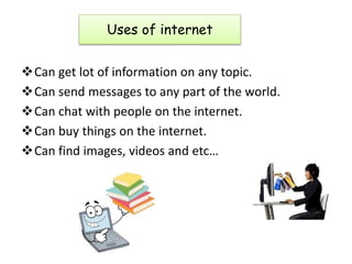 First step to internet | PPTX