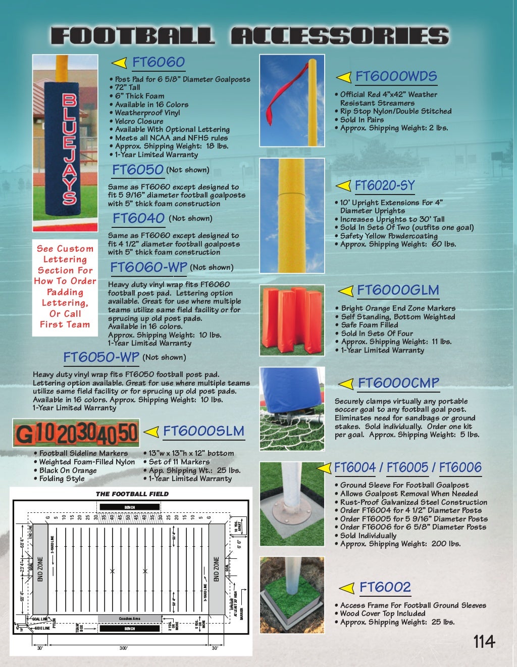 First Team Sports Equipment Catalog 20192020