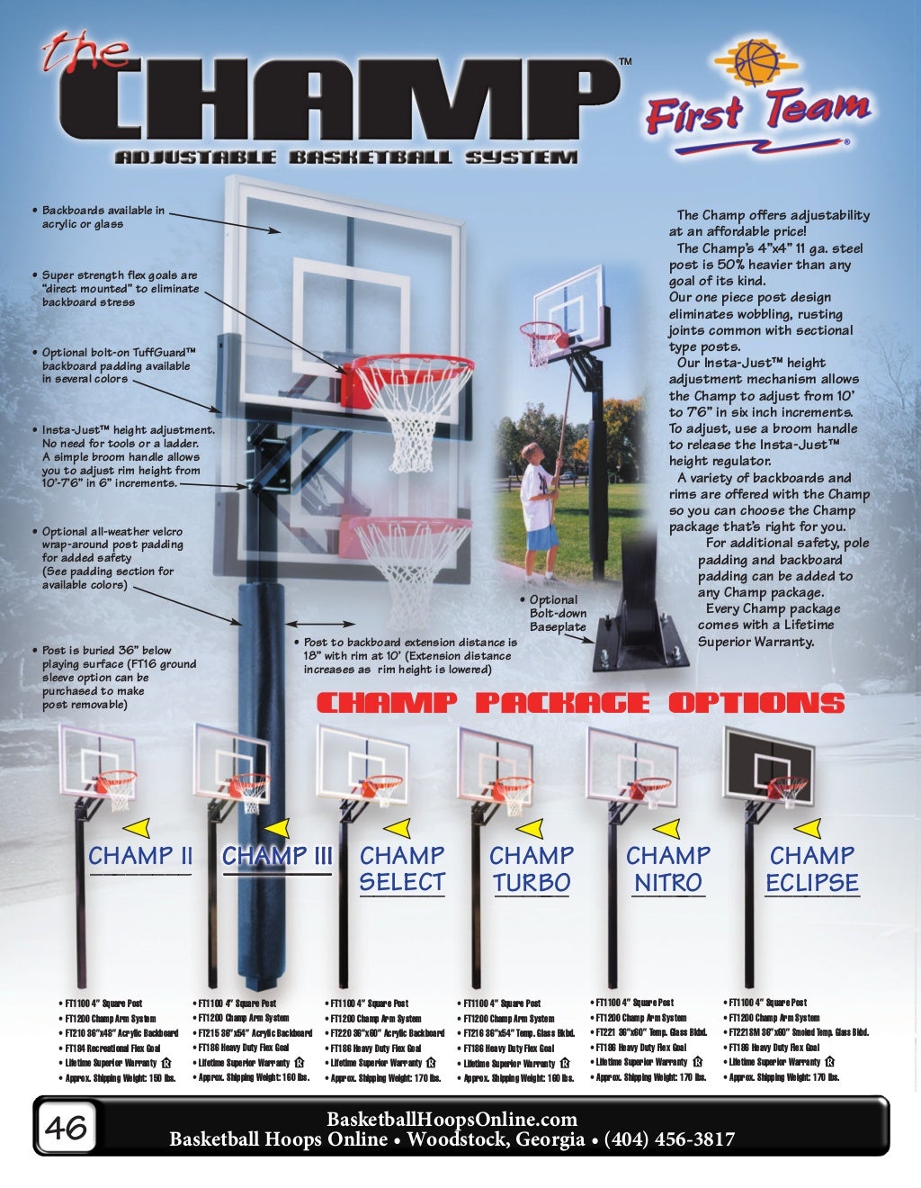 First Team Sports Equipment Catalog 20192020