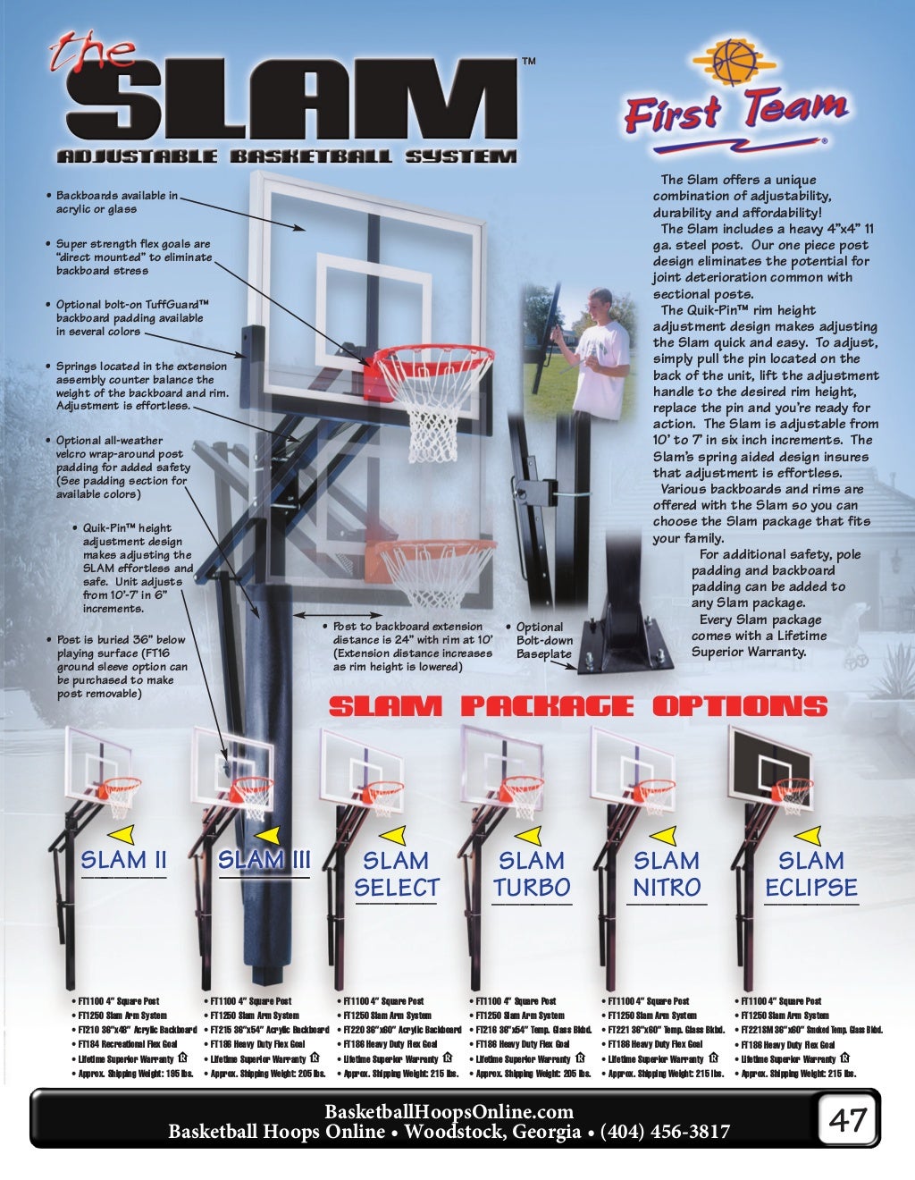 First Team Sports Equipment Catalog 20192020