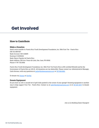 2023 Q1-Q2 Newsletter - First Tee Puerto Rico | PDF