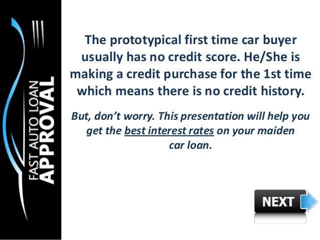 Car Loan Interest Rates First Time Buyer Car Loan Interest Rates First Time Buyer