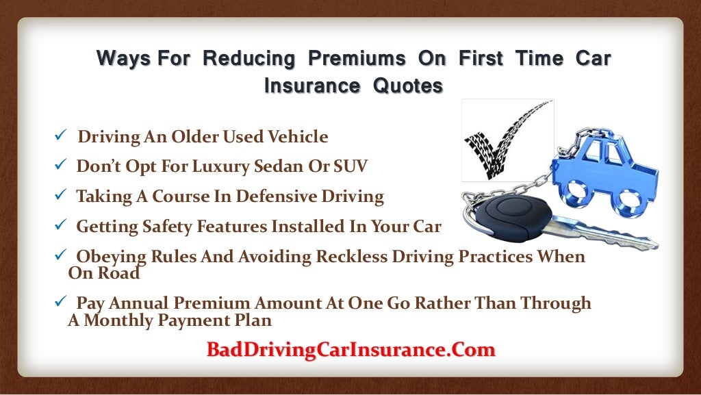 How To Get Discount On First Time Car Insurance Quotes For New Car Online