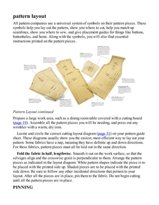 First time sewing step by step basics and easy projects | PDF