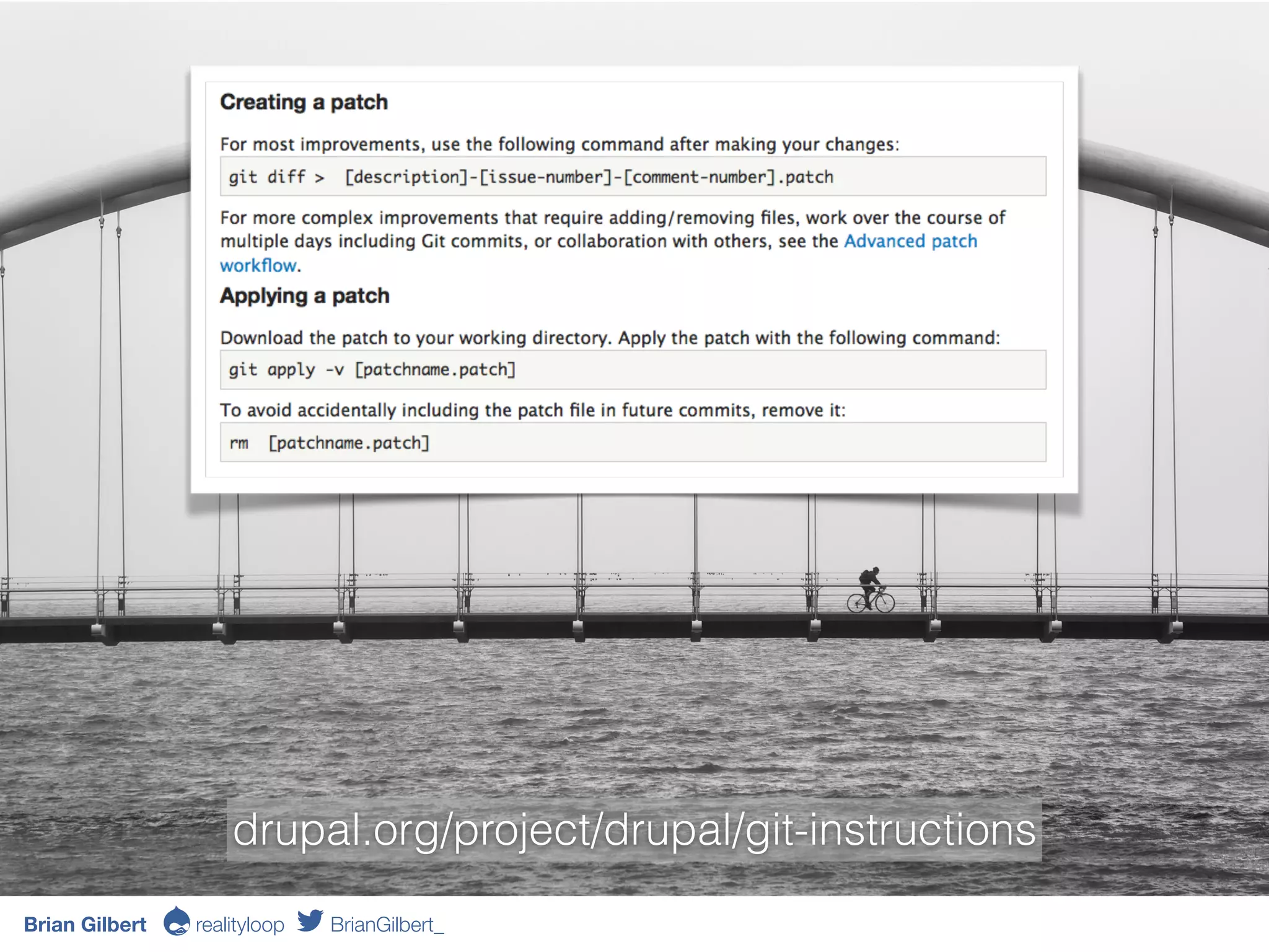drupal.org/project/drupal/git-instructions
Brian Gilbert Ə realityloop BrianGilbert_
 