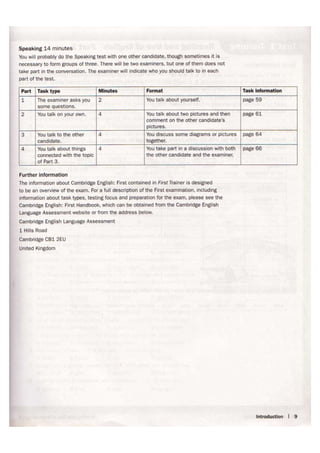 Cambridge First Trainer (Second Edition)