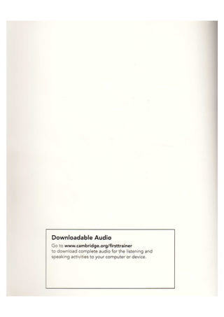 Cambridge First Trainer (Second Edition)