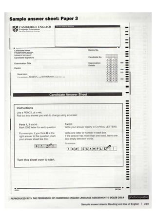 Cambridge First Trainer (Second Edition)