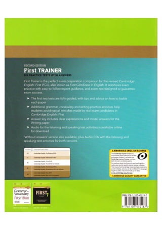 Cambridge First Trainer (Second Edition)