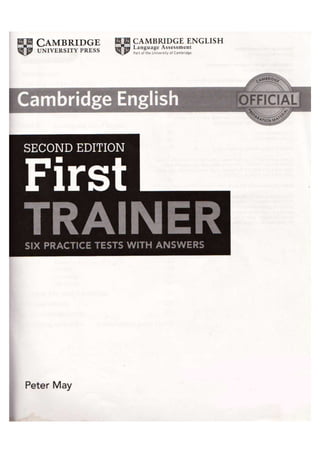 Cambridge First Trainer (Second Edition)