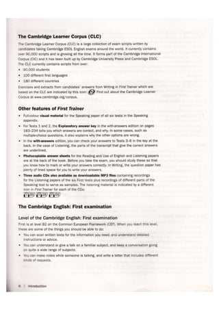 Cambridge First Trainer (Second Edition)