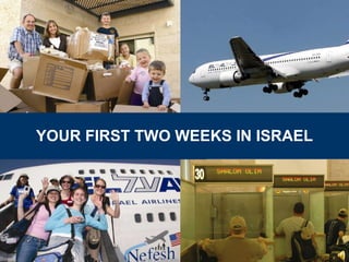 YOUR FIRST TWO WEEKS IN ISRAEL 