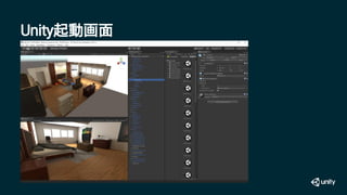 Unity起動画面
 