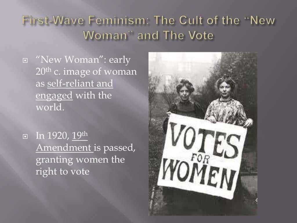 FirstWave Feminism