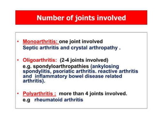 Causes of acute arterial ischaemia
 An arterial embolus Thrombosis on an atheromatous
plaque
 Thrombosis of an aneurysm (usually popliteal)
 Arterial dissection (usually aortic)
 Traumatic disruption
 External compression, e.g. cervical rib, popliteal
entrapment
The symptoms are easy to remember, as each begins with
P: ■ Pain, usually very severe and of sudden onset
■ Paraesthesiae (‘pins and needles’) and numbness, which
develop over a few hours and eventually progress to
■ Paralysis. The three principal physical signs also begin
with P:
■ Pallor
■ Pulselessness, and the limb feels
■ Perishingly cold to the touch.
 