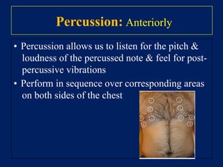 Pain
• if pain is a symptom, clarify the details of the pain
using SOCRATES
• Site – where is the pain
• Onset – duration? / sudden vs gradual?
• Character – sharp / dull ache / burning
• Radiation – does the pain move anywhere else?
• Associations – other symptoms associated with the
pain (e.g. fever)
• Time course – worsening / improving / fluctuating
• Exacerbating / Relieving factors – does anything make
the pain worse or better?
• Severity – on a scale of 0-10 how severe is the pain?
 