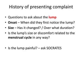 Paroxysmal nocturnal dyspnoea
•
Paroxysmal nocturnal dyspnoea is sudden
breathlessness waking the patient from sleep It
is caused by accumulation of alveolar fluid
•
Patients may choke or gasp for air, sit on the
edge of the bed and open windows in an attempt
to relieve their distress. It may be confused with
asthma, which can also cause night-time
dyspnoea, chest tightness, cough and wheeze
,
 