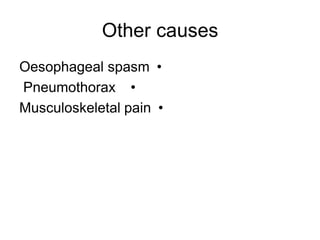 • ■ Concentrate in turn on systole
(the interval between S1 and S2)
and diastole (the interval
between S2 and S1). Listen for
added sounds and then for
murmurs. Soft diastolic murmurs
are sometimes described as the
‘absence of silence’.
 