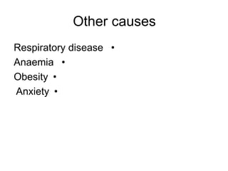 • ■ Ask the patient to sit up and lean
forwards, then to breathe out fully
and hold his breath). Listen over the
right second intercostal space and
over the left sternal edge with the
diaphragm for the murmur of aortic
regurgitation.
 