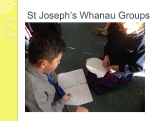 St Joseph’s Whanau Groups
 