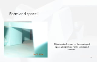 First year portfolio | PDF