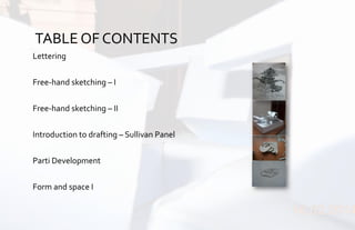 First year portfolio | PDF