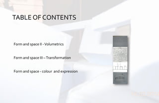 First year portfolio | PDF