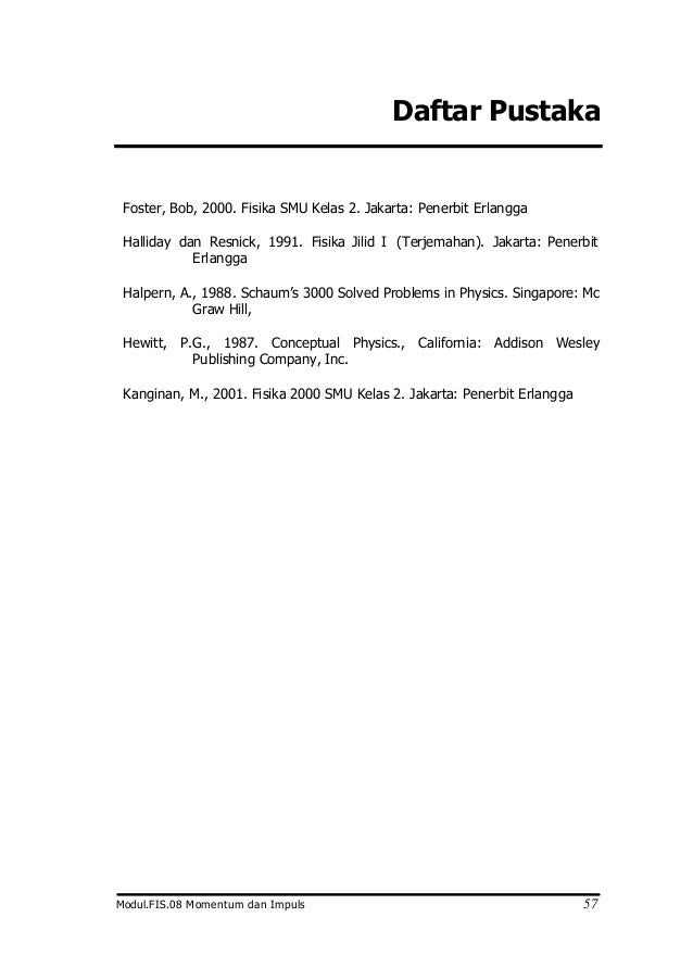 Fis 08 Momentum Dan Impuls