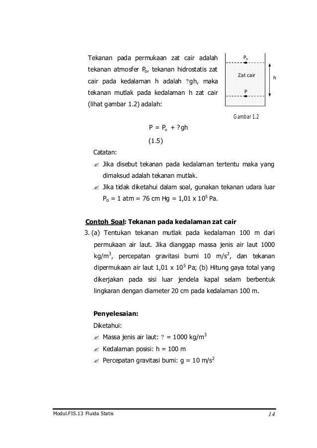 Fis 13 Fluida Statis
