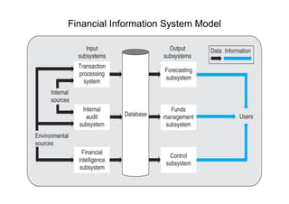Financial Information System Model
 