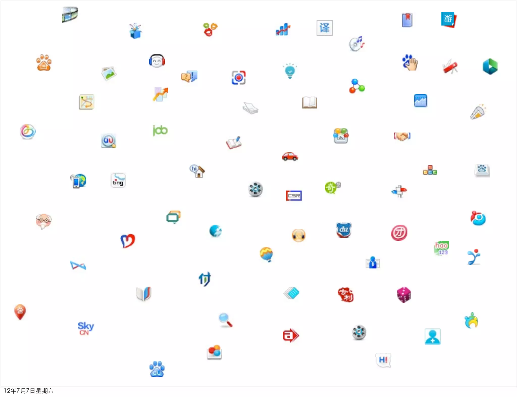 12年7月7日星期六
 