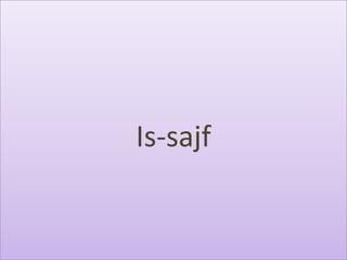 Is-sajf
 