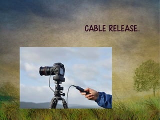Cable release.. 
 