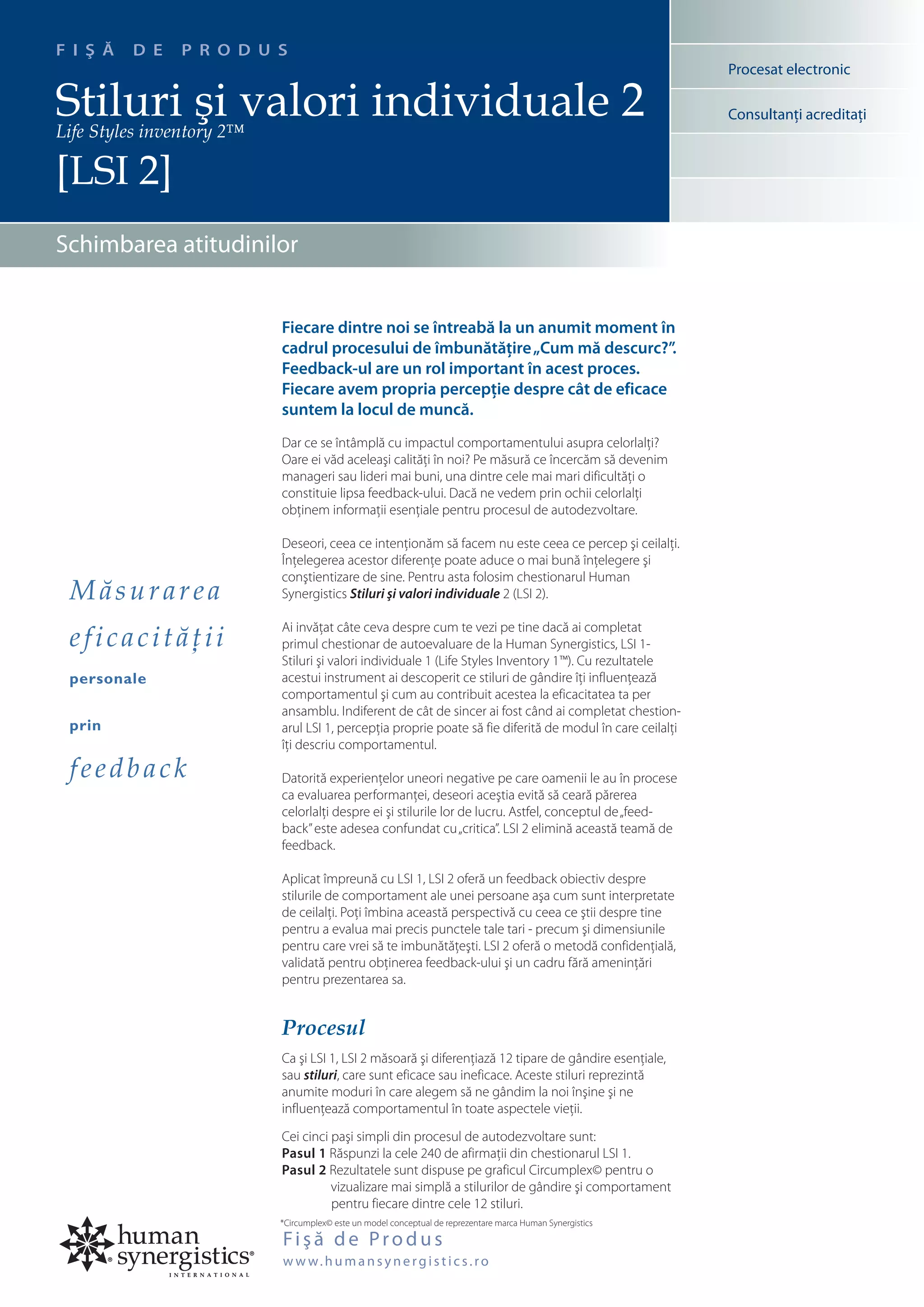 Lsi Questionnaire.pdf LSI 2 - Stiluri si valori individuale - Descrierea Celorlalti | PDF