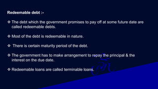 Redeemable Debts FISCAL ECONOMICS (1).pptx