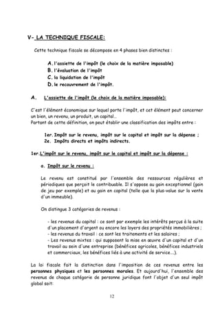 Fiscalité D Entreprise