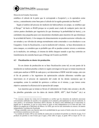 Fiscalización de hidrocarburos liquidos en colombia etapa de ...