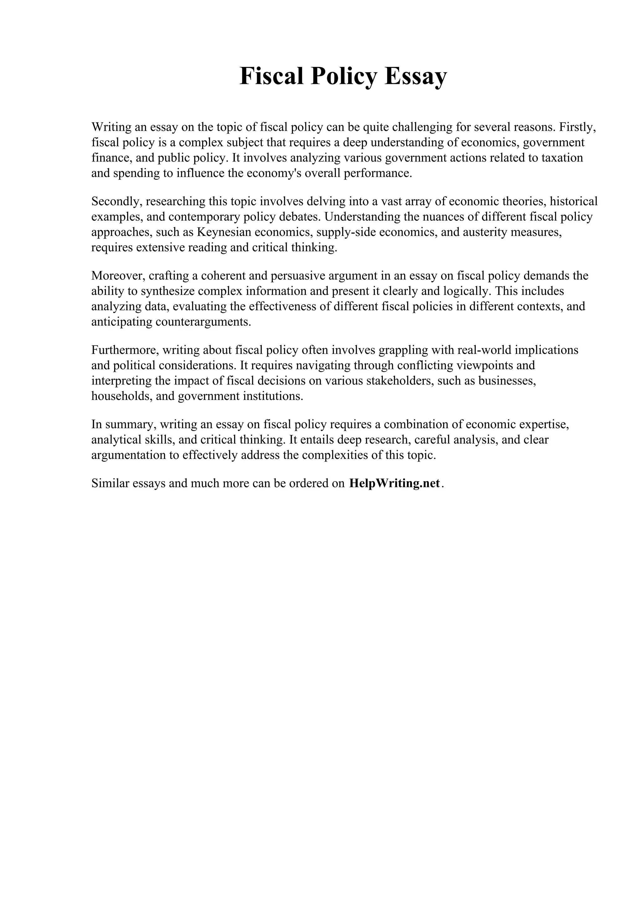 fiscal-policy-essay-pdf