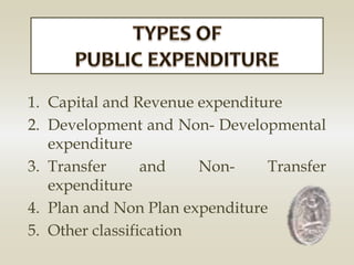 Non Development Fiscal policy mba | PPTX