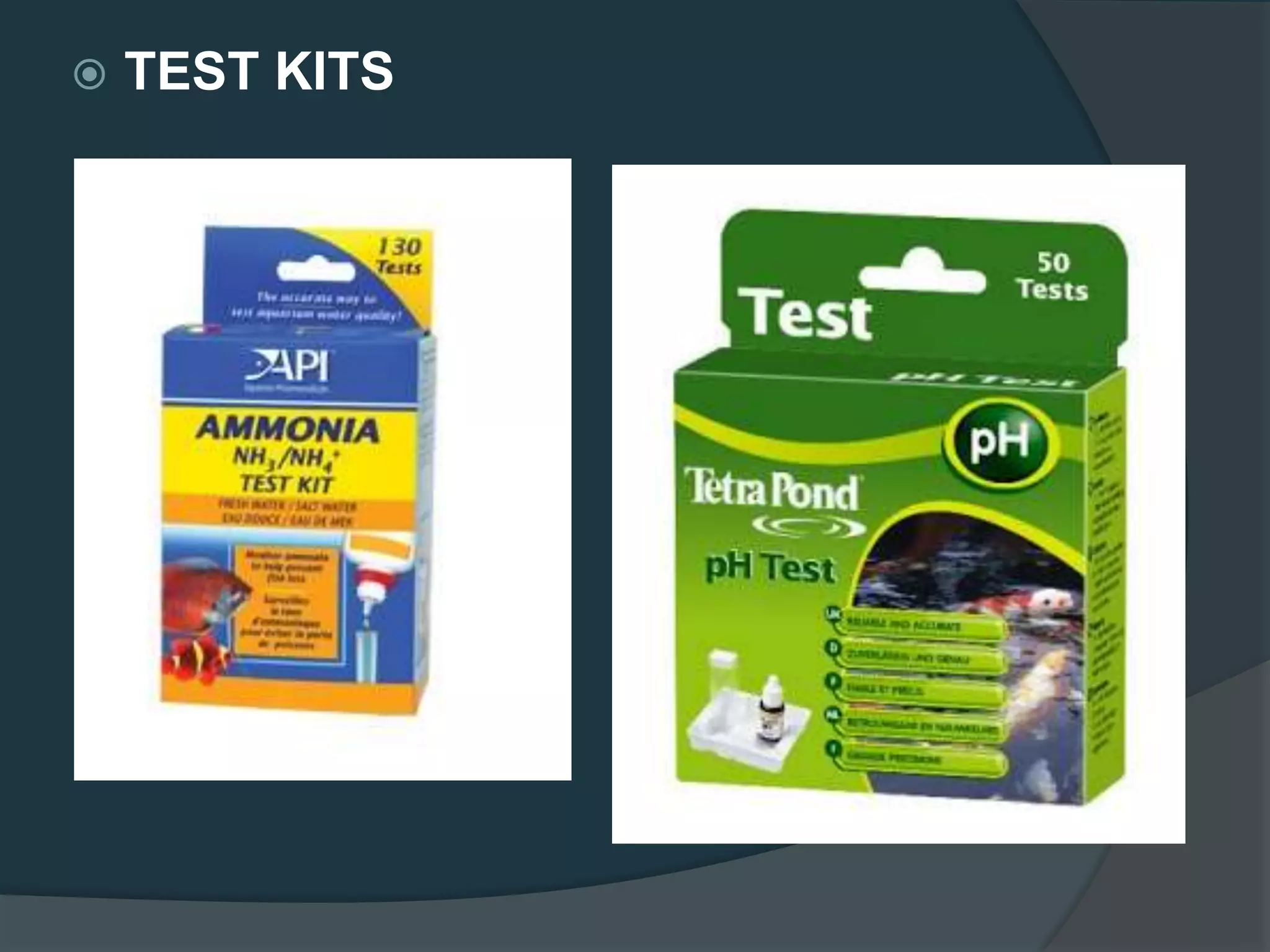  TEST KITS
 