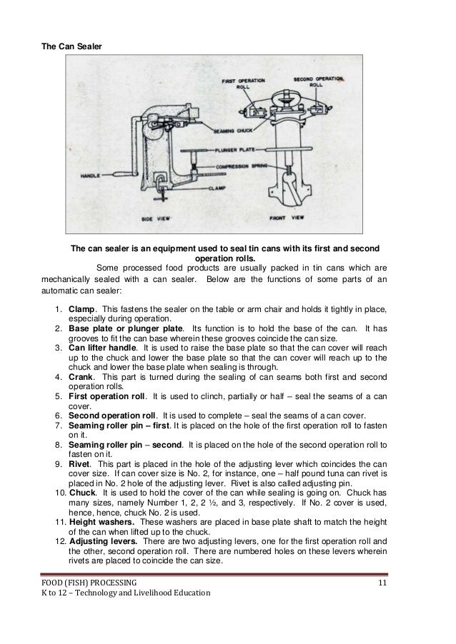 Fish Processing Learning Module