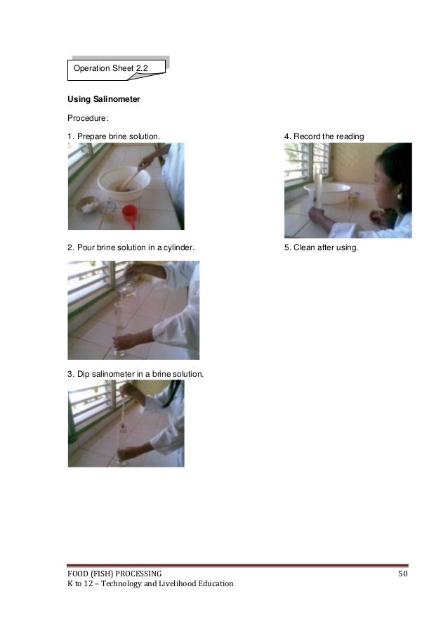 Fish Processing Learning Module